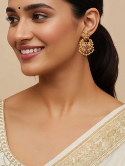 Curio Cottage - Sacred Swan Temple Earrings