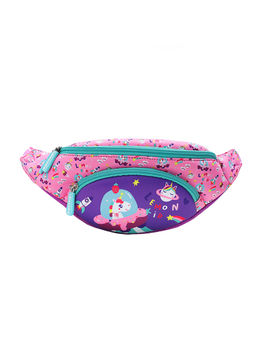 Little Surprise Box - Space Pink Unicorn Crossbody Fanny Bag for Kids