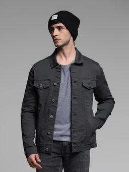 Jack & Jones - Grey Regular Fit Jacket
