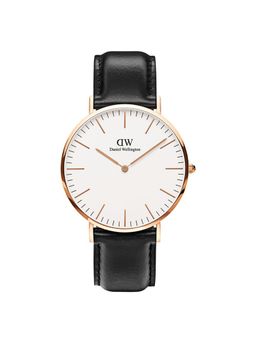 Daniel Wellington - Men Classic White Round Dial Analog Watch - DW00100007K (M)