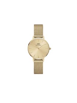 Daniel Wellington - Women Petite Gold Round Dial Analog Watch - DW00100473K (M)