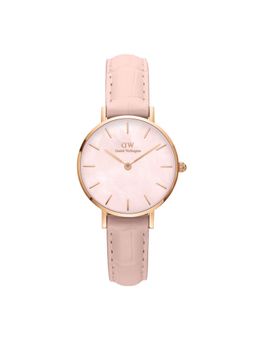Daniel Wellington - Women Petite Pink Round Dial Analog Watch - DW00100511K (M)