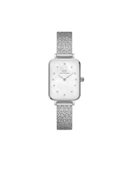 Daniel Wellington - Women Quadro White Rectangular Dial Analog Watch - DW00100580K (M)
