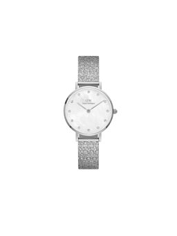 Daniel Wellington - Women Petite White Round Dial Analog Watch - DW00100592K (M)