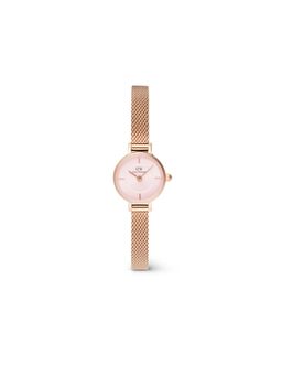 Daniel Wellington - Women Petite Pink Round Dial Analog Watch - DW00100743K (M)