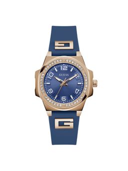 Guess - Women G Hype Blue Round Dial Analog Watch - GW0617L3 (M)