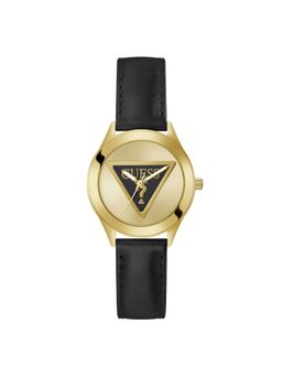 Guess - Women Tri Plaque Gold Round Dial Analog Watch - GW0744L2 (M)