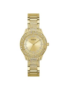 Guess - Women Shooting Star Gold Round Dial Analog Watch - GW0746L2 (M)