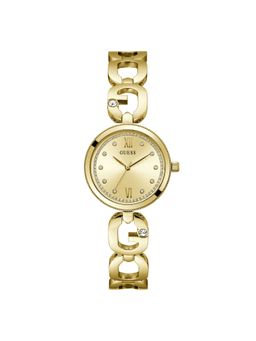 Guess - Women Gb Empower Gold Round Dial Analog Watch - GW0759L2 (M)
