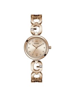 Guess - Women Gb Empower Rose Gold Round Dial Analog Watch - GW0759L3 (M)