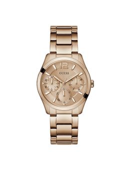 Guess - Women Zoe Rose Gold Round Dial Analog Watch - GW0760L3 (M)