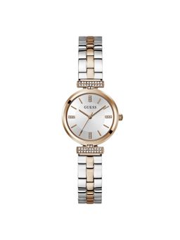 Guess - Women Gb Array Silver Round Dial Analog Watch - GW0762L4 (M)