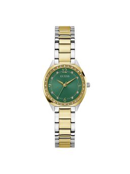 Guess - Women Charlotte Green Round Dial Analog Watch - GW0767L4 (M)