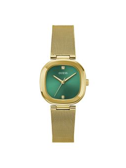 Guess - Women Eve Green Square Dial Analog Watch - GW0768L2 (M)