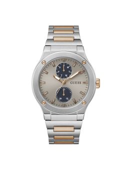 Guess - Men Jet Grey Round Dial Analog Watch - GW0795G2 (M)