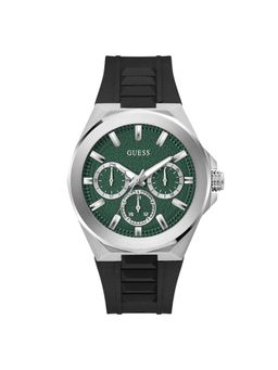 Guess - Men Dashboard Green Round Dial Analog Watch - GW0799G3 (M)