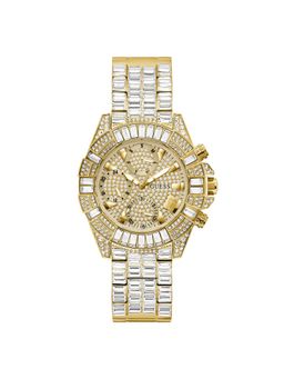 Guess - Women Iconic 40th Gold Round Dial Analog Watch - GW0812L2 (M)