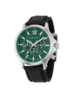 Nautica - Men Nct Blueocean Green Round Dial Analog Watch - NAPBOF401 (M)