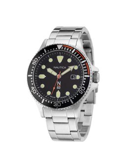 Nautica - Men Cocoa Beach Black Round Dial Analog Watch - NAPCBS307 (M)