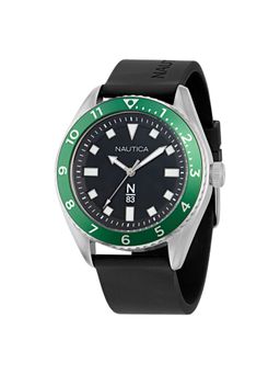 Nautica - Men Finn World Black Round Dial Analog Watch - NAPFWF401 (M)