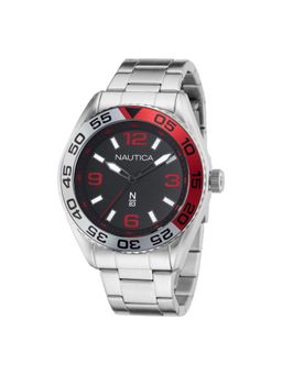 Nautica - Men Finn World Black Round Dial Analog Watch - NAPFWS306 (M)