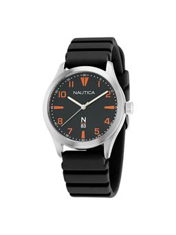 Nautica - Men Hannay Bay Black Round Dial Analog Watch - NAPHBS401 (M)