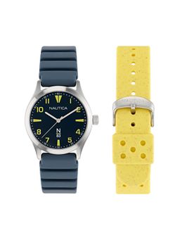 Nautica - Men Hannay Bay Blue Round Dial Analog Watch - NAPHBS404 (M)