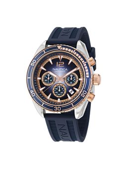Nautica - Men Key Biscane Blue Round Dial Analog Watch - NAPKBF301 (M)