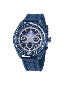 Nautica - Men Key Biscane Blue Round Dial Analog Watch - NAPKBF304 (M)