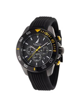 Nautica - Men One Black Round Dial Analog Watch - NAPNOS302 (M)