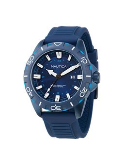Nautica - Men Nsr Blue Round Dial Analog Watch - NAPNRF404 (M)