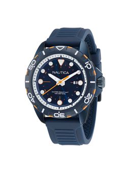Nautica - Men Nsr Blue Round Dial Analog Watch - NAPNRS401 (M)