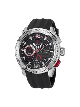 Nautica - Men Nst Black Round Dial Analog Watch - NAPNSF109 (M)