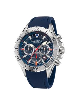 Nautica - Men Nst Blue Round Dial Analog Watch - NAPNSF201 (M)