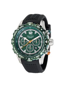 Nautica - Men Nst Green Round Dial Analog Watch - NAPNSS407 (M)