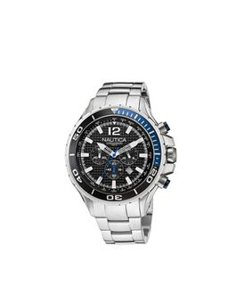 Nautica - Men Nst Black Round Dial Analog Watch - NAPNSTF14 (M)