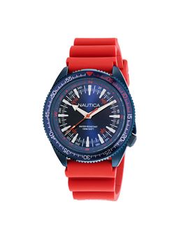 Nautica - Men Vintage Blue Round Dial Analog Watch - NAPNVF305 (M)