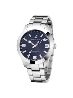 Nautica - Men Pacific Beach Blue Round Dial Analog Watch - NAPPBF201 (M)