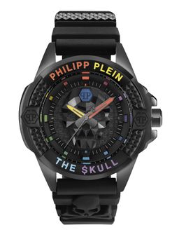 Philipp Plein - Men The Skull Black Round Dial Analog Watch - PWAAA0621 (M)