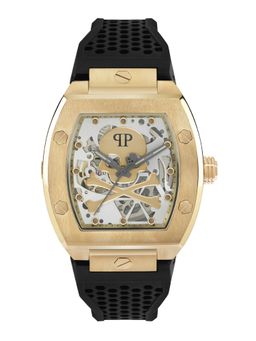 Philipp Plein - Men The Skeleton Grey Round Dial Analog Watch - PWBAA0321 (M)