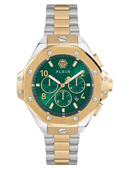 Philipp Plein - Men Chrono Royal Green Round Dial Analog Watch - PWPRA0324 (M)