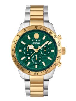 Philipp Plein - Men Pya-Pleinmeter Green Round Dial Analog Watch - PWPYA0524 (M)