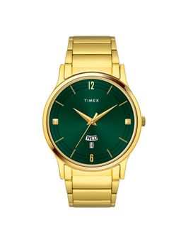 Timex - Men Green Round Dial Analog Watch - TW000R462 (M)