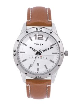 Timex - Round 21mm Silver Dial Analog Men Watch - 36596416