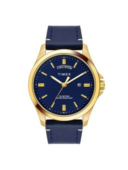Timex - Men Blue Round Dial Analog Watch - TW000X140 (M)