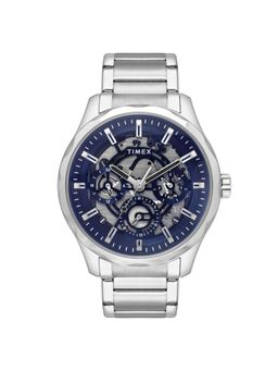 Timex - Signio Round 21mm Blue Dial Analog Men Watch - TW0TG7627