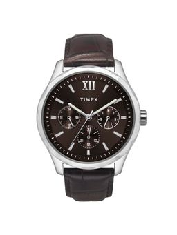 Timex - Signio Round 21mm Brown Dial Analog Men Watch - TW0TG7633