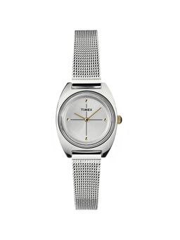 Timex - Women Milano Silver Round Dial Analog Watch - TW2T37700UJ (M)