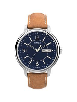 Timex - Men Chicago Blue Round Dial Analog Watch - TW2V29000UJ (M)