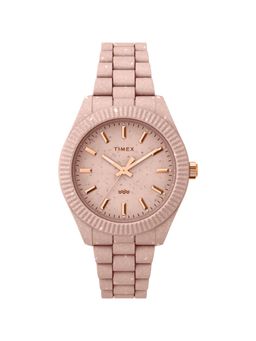 Timex - Legacy Round 21mm Pink Dial Analog Women Watch - TW2V33100X6